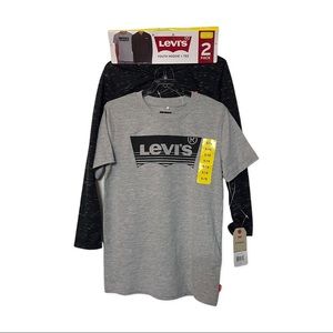 Levi’s Youth Hoodie and Tee 2 Pack Size Small 7/8